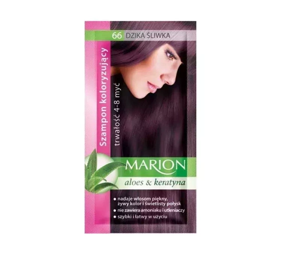 MARION ОТТЕНОЧНЫЙ ШАМПУНЬ ДИКАЯ СЛИВА 66