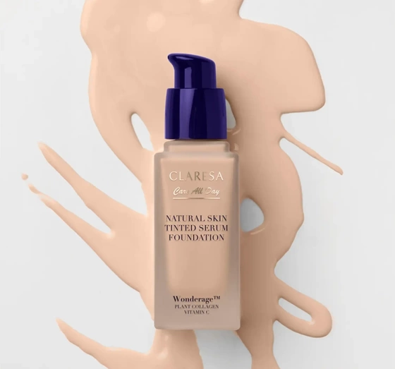 Claresa Care All Day увлажняющий тональный крем-сыворотка с натуральным финишем 1N Light Neutral 32мл