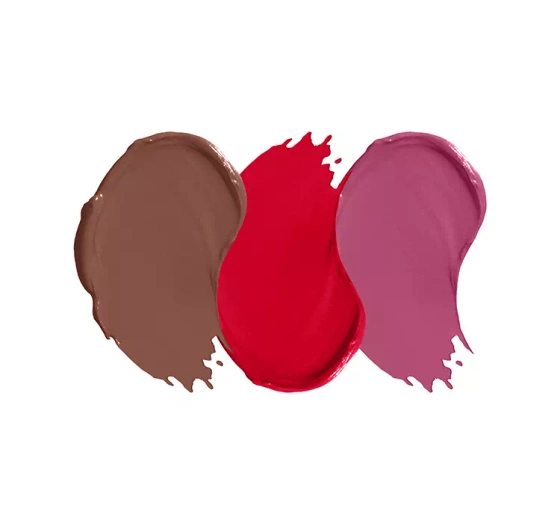 NYX PROFESSIONAL MAKEUP FA LA LA L.A. LAND SMOOTH WHIP TRIO НАБІР ПОМАД ДЛЯ ГУБ 3x4МЛ