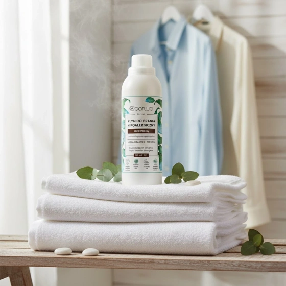 Barwa Гипоаллергенный стиральный порошок с натуральным серым мылом 1000 мл