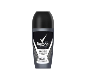 REXONA MEN INVISIBLE BLACK WHITE КУЛЬКОВИЙ АНТИПЕРСПІРАНТ ДЛЯ ЧОЛОВІКІВ 50МЛ