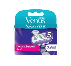 GILLETTE VENUS SWIRL EXTRA SMOOTH КАРТРИДЖІ ДЛЯ ЖІНОЧОЇ БРИТВИ 3 ШТУКИ