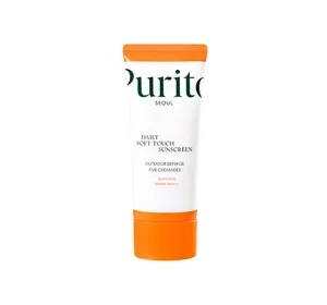 PURITO DAILY SOFT TOUCH SUNSCREEN СОНЦЕЗАХИСНИЙ КРЕМ ДЛЯ ОБЛИЧЧЯ SPF 50+ PA++++ 15МЛ