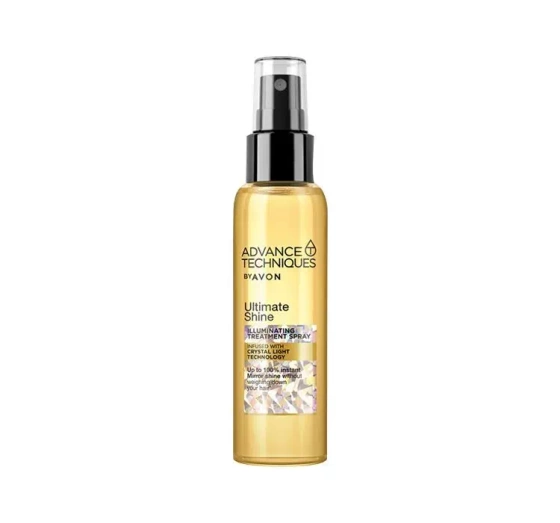 AVON ADVANCE TECHNIQUES ULTIMATE SHINE СРЕДСТВО  ДЛЯ БЛЕСКА ВОЛОС 100МЛ