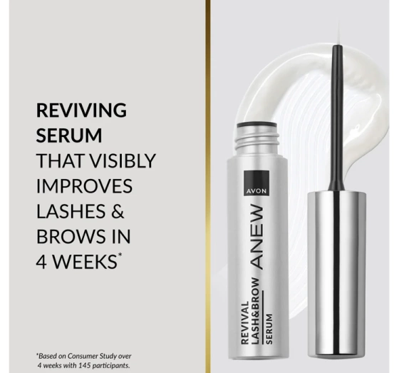 Avon Anew Revival Lash & Brow сыворотка для ресниц и бровей 3 мл