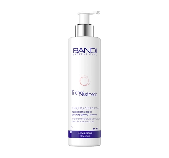 BANDI PROFESSIONAL TRICHO-ESTHETIC ФІЗІОЛОГІЧНИЙ ШАМПУНЬ ДЛЯ ШКІРИ ГОЛОВИ ТА ВОЛОССЯ 230МЛ