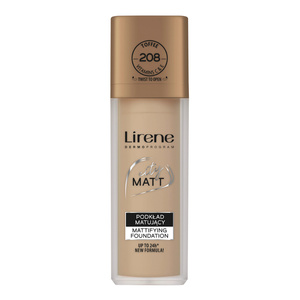 Lirene City Matt матуючий тональний засіб 208 Toffee 30 мл