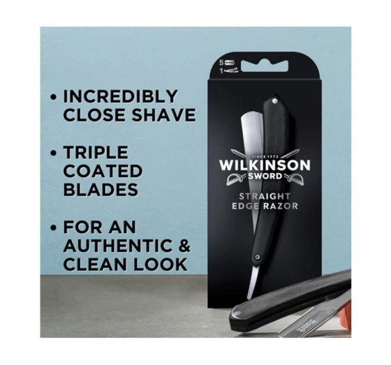 WILKINSON SWORD CLASSIC PREMIUM БРИТВА ДЛЯ МУЖЧИН + ЛЕЗВИЯ 5 ШТУК