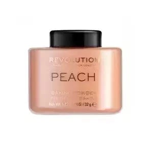 MAKEUP REVOLUTION BAKING POWDER РОЗСИПЧАСТА ПУДРА PEACH 32 Г