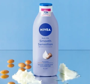 NIVEA РАЗГЛАЖИВАЮЩЕЕ МОЛОЧКО ДЛЯ ТЕЛА ДЛЯ СУХОЙ КОЖИ 400МЛ