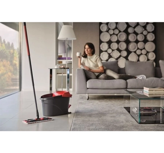 Vileda Ultramax Turbo XL 2in1 Microfibre набір обертового мопа з відром