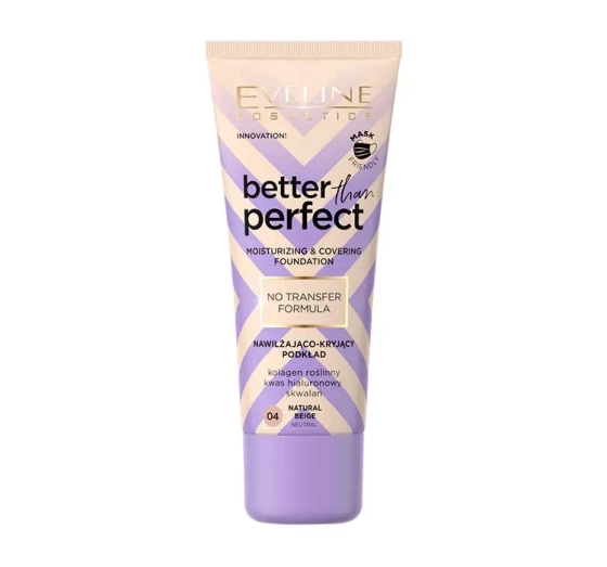EVELINE BETTER THAN PERFECT ТОНАЛЬНИЙ ЗАСІБ ДЛЯ ОБЛИЧЧЯ 4 NATURAL BEIGE 30МЛ