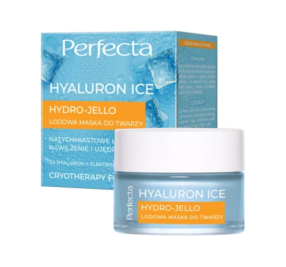 PERFECTA HYALURON ICE HYDRO-JELLO МАСКА ДЛЯ ОБЛИЧЧЯ 50МЛ
