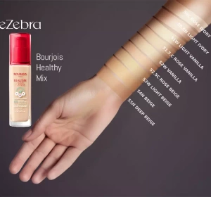 BOURJOIS HEALTHY MIX CLEAN ТОНАЛЬНИЙ ЗАСІБ ДЛЯ ОБЛИЧЧЯ 51W LIGHT VANILLA 30МЛ