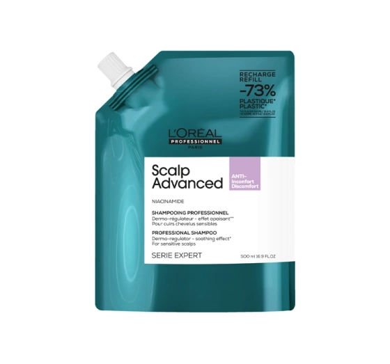 LOREAL PROFESSIONNEL SERIE EXPERT SCALP ADVANCED ЗАСПОКІЙЛИВИЙ ШАМПУНЬ ДЛЯ ВОЛОССЯ REFILL 500МЛ