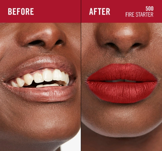 RIMMEL LASTING MEGA MATTE МАТОВА ПОМАДА 500 FIRE STARTER 7,4МЛ