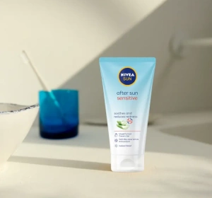 NIVEA SUN AFTER SUN SENSITIVE ЗАСПОКІЙЛИВИЙ КРЕМ-ГЕЛЬ ПІСЛЯ ЗАСМАГИ 175МЛ