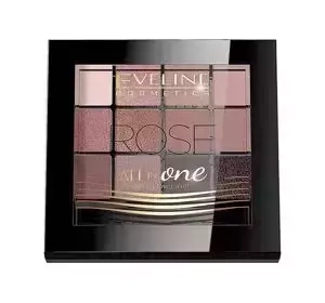 EVELINE ALL IN ONE ПАЛЕТКА ТІНЕЙ ДЛЯ ПОВІК ROSE 12ГР