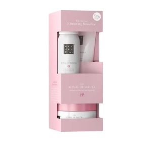 Rituals The Ritual Of Sakura набір мінікосметики для тіла пінка для душу + скраб + крем для тіла