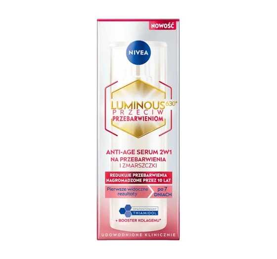 NIVEA CELLULAR LUMINOUS 360 ANTI-AGE СИРОВАТКА 2В1 30МЛ