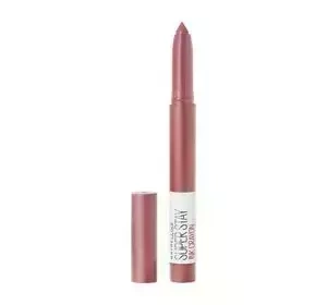 MAYBELLINE SUPERSTAY INK CRAYON МАТОВА ПОМАДА 15 LEAD THE WAY
