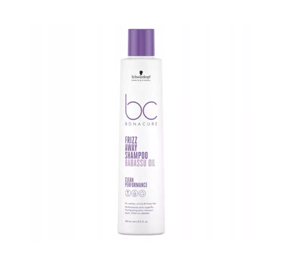SCHWARZKOPF BC BONACURE FRIZZ AWAY BABASSU OIL ШАМПУНЬ ДЛЯ ВОЛОССЯ 250МЛ