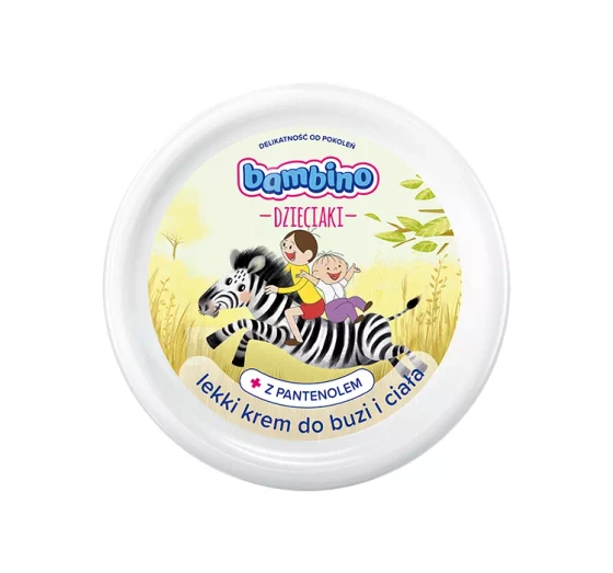 BAMBINO ЛЕГКИЙ ДИТЯЧИЙ КРЕМ ДЛЯ ОБЛИЧЧЯ І ТІЛА 250МЛ