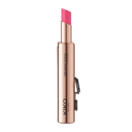 KIKO Milano One Magic Touch Lip Stylo полуматовая увлажняющая помада для губ 08 Magenta 2,5 г