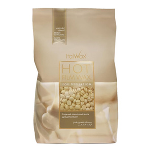 ITALWAX HOT FILM WAX ВІСК ДЛЯ ДЕПІЛЯЦІЇ В ГРАНУЛАХ WHITE CHOCOLATE 1000Г
