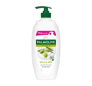 PALMOLIVE NATURALS ГЕЛЬ ДЛЯ ДУША С ДОЗАТОРОМ OLIVE & MILK 750МЛ