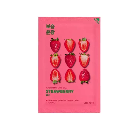 HOLIKA HOLIKA PURE ESSENCE МАСКА КЛУБНИКА