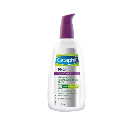 CETAPHIL PRO SPOTCONTROL ЗВОЛОЖУВАЛЬНО-МАТУЮЧИЙ КРЕМ SPF30 120МЛ