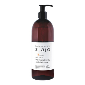 ZIAJA BALTIC HOME SPA FIT ГЕЛЬ 3В1 ДЛЯ ОБЛИЧЧЯ ТІЛА ТА ВОЛОССЯ 500МЛ