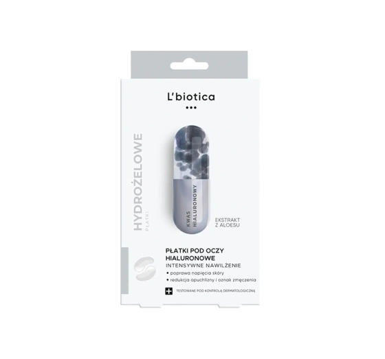 L'BIOTICA ГИАЛУРОНОВЫЕ ПАТЧИ ПОД ГЛАЗА 3 X 2 ШТ
