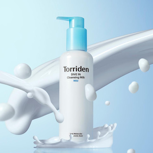 Torriden Dive In Cleansing Milk очищувальне молочко з низькомолекулярною гіалуроновою кислотою 200 мл 