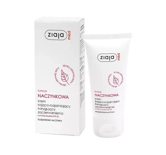 Нажмите на картинку, чтобы ее увеличить ZIAJA MED СОСУДИСТОЕ ЛЕЧЕНИЕ УСПОКАИВАЮЩИЙ КРЕМ