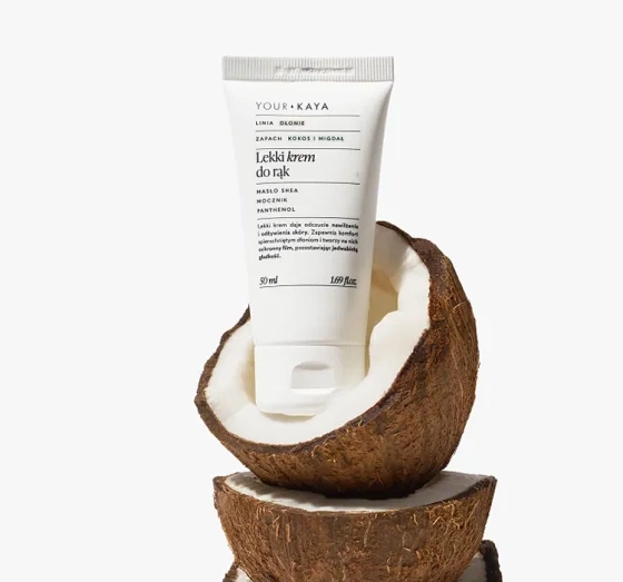 Your Kaya легкий крем для рук з ароматом кокоса та мигдалю 50 мл