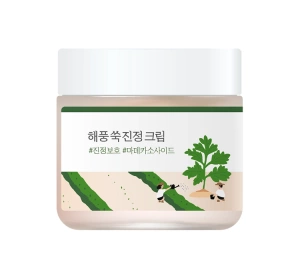 Round LAB Mugwort заспокійливий крем для обличчя 80 мл