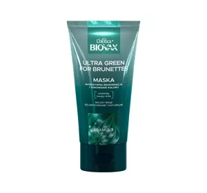 BIOVAX GLAMOUR ULTRA GREEN FOR BRUNETTES МАСКА ДЛЯ ВОЛОССЯ 150МЛ
