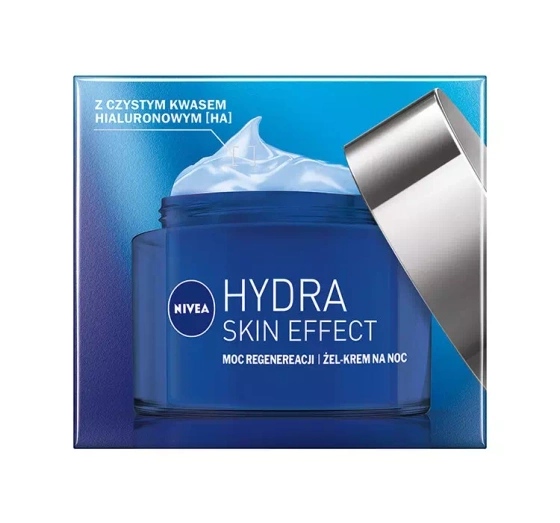 NIVEA HYDRA SKIN EFFECT СИЛА ВОССТАНОВЛЕНИЯ КРЕМ-ГЕЛЬ НА НОЧЬ 50МЛ