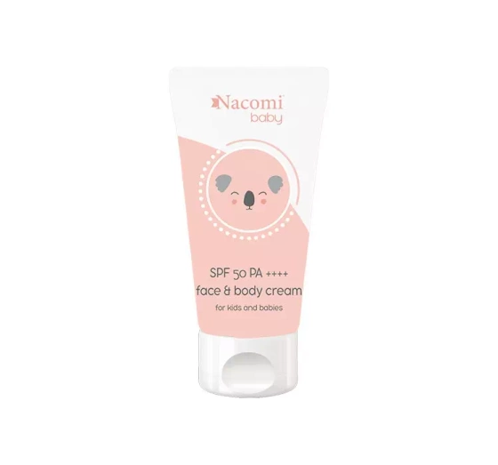 NACOMI BABY FACE & BODY CREAM SPF 50 КРЕМ ДЛЯ ЛИЦА И ТЕЛА ДЛЯ ДЕТЕЙ ОТ 6 МЕСЯЦЕВ 50МЛ 