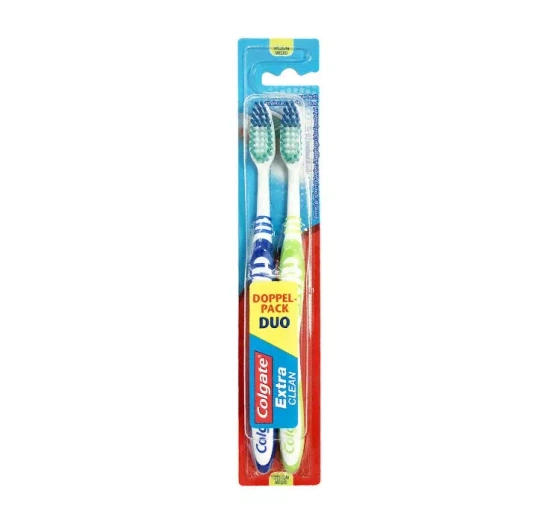 COLGATE EXTRA CLEAN ЗУБНАЯ ЩЕТКА MEDIUM 1+1