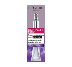 LOREAL REVITALIFT FILLER HA КРЕМ ПІД ОЧІ ВИГЛАДЖУВАННЯ 