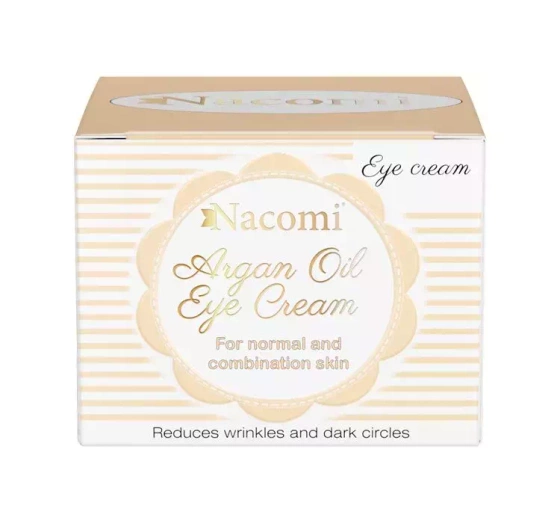 Нажмите на картинку, чтобы ее увеличить NACOMI НАТУРАЛЬНЫЙ АРГАНОВЫЙ КРЕМ ПОД ГЛАЗА 15МЛ