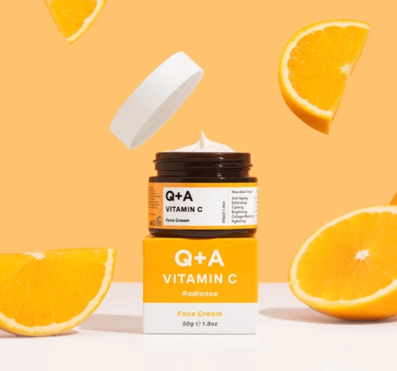 Нажмите на картинку, чтобы ее увеличить Q+A Vitamin C осветляющий крем для лица с витамином С 50г