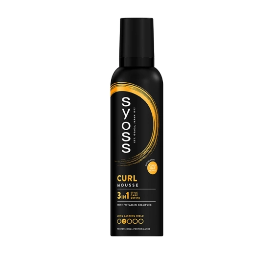 SYOSS CURL CONTROL ПЕНКА ДЛЯ КУЧЕРЕВЫХ ВОЛОС 250МЛ