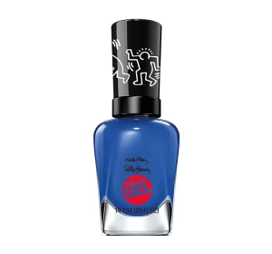 SALLY HANSEN MIRACLE GEL KEITH HARING ЛАК ДЛЯ НОГТЕЙ 925 DRAW BLUE IN 14,7МЛ