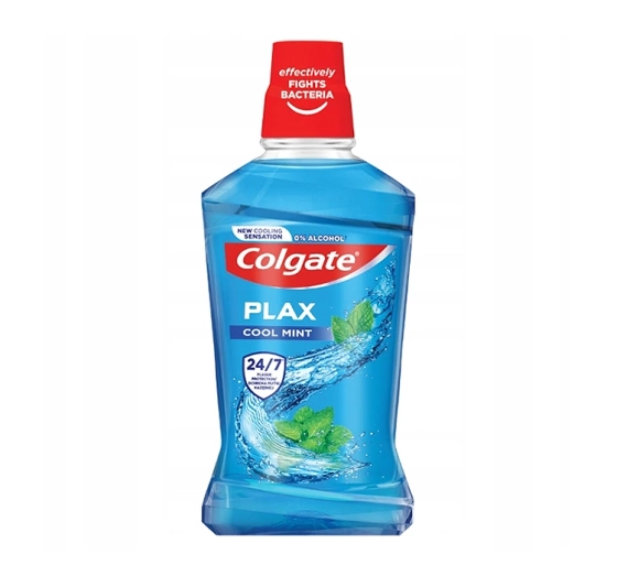 Нажмите на картинку, чтобы ее увеличить COLGATE PLAX СРЕДСТВО ДЛЯ ПОЛОСКАНИЯ РОТОВОЙ ПОЛОСТИ COOL MINT 500МЛ
