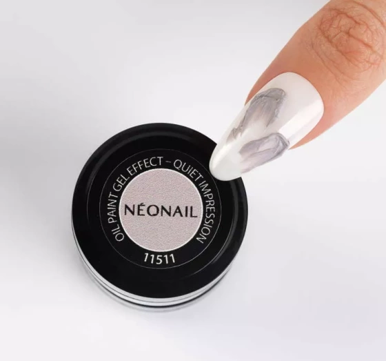 Нажмите на картинку, чтобы ее увеличить Neonail Oil Paint Gel Effect матовый гель для наращивания 3D 11511 Quiet Impressio 5 г