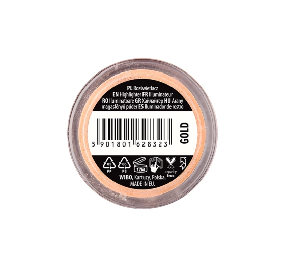 WIBO SELFIE LOOSE SHIMMER ХАЙЛАЙТЕР ДЛЯ ЛИЦА GOLD
